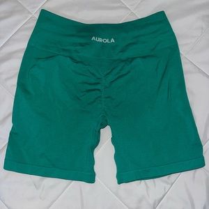 Aurola Kelly Green Workout Shorts